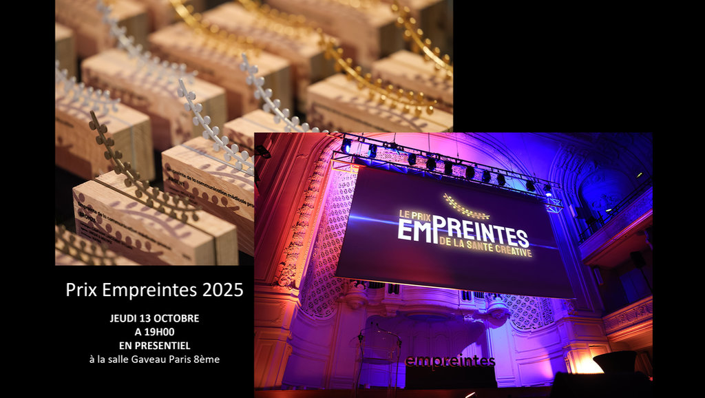 Prix Empreintes de la Santé Créative - ÉDITION 2025