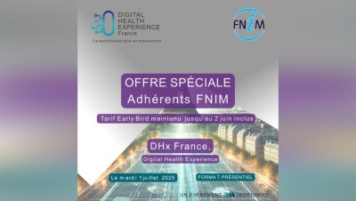 4e édition de DTx France© qui devient DHx France (Digital Health Experience France)